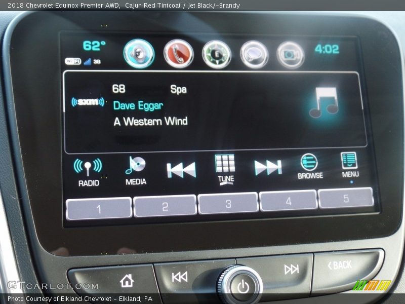 Cajun Red Tintcoat / Jet Black/­Brandy 2018 Chevrolet Equinox Premier AWD