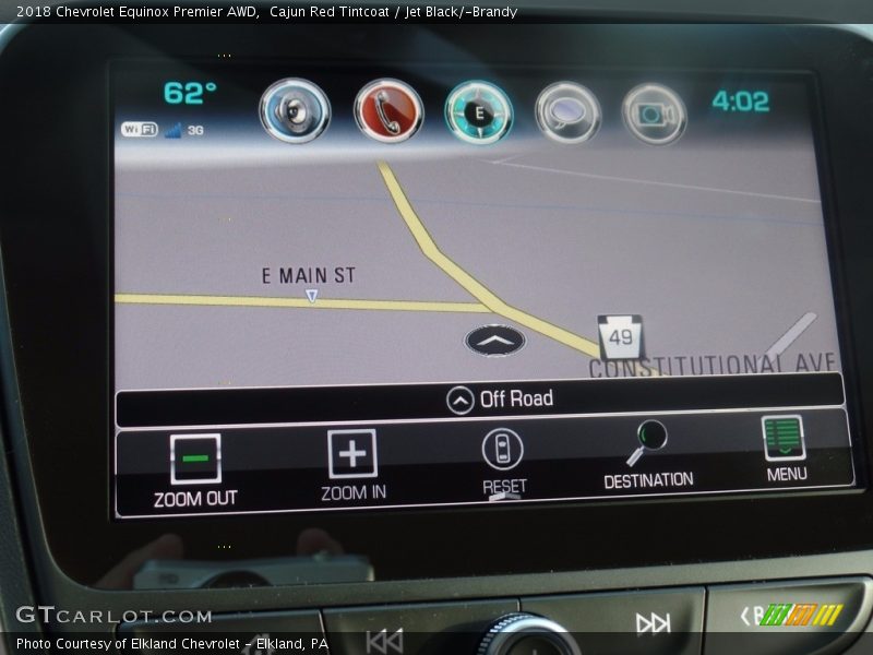 Cajun Red Tintcoat / Jet Black/­Brandy 2018 Chevrolet Equinox Premier AWD
