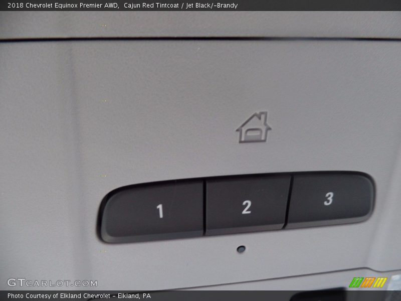 Cajun Red Tintcoat / Jet Black/­Brandy 2018 Chevrolet Equinox Premier AWD