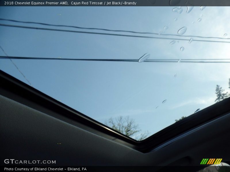 Cajun Red Tintcoat / Jet Black/­Brandy 2018 Chevrolet Equinox Premier AWD