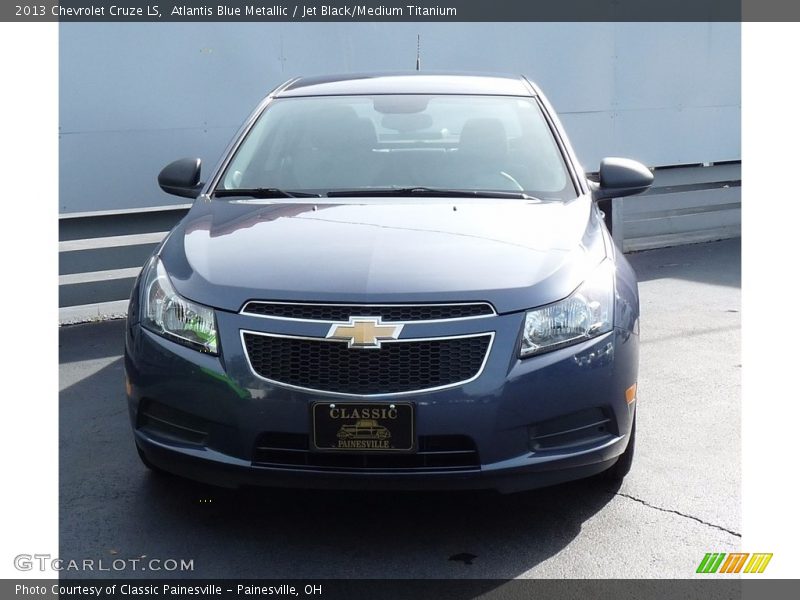 Atlantis Blue Metallic / Jet Black/Medium Titanium 2013 Chevrolet Cruze LS