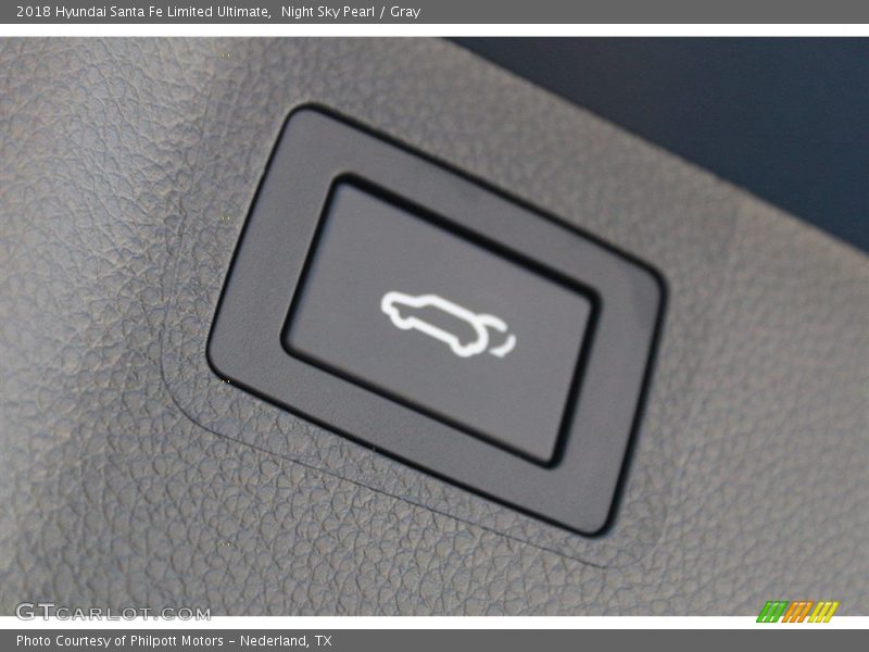 Night Sky Pearl / Gray 2018 Hyundai Santa Fe Limited Ultimate