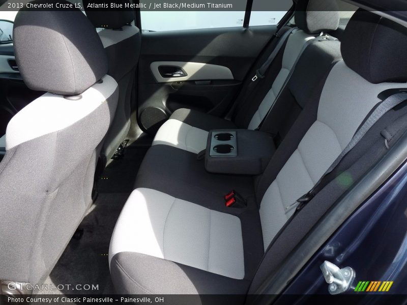 Atlantis Blue Metallic / Jet Black/Medium Titanium 2013 Chevrolet Cruze LS