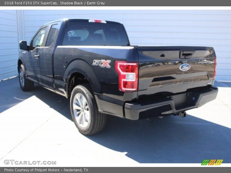 Shadow Black / Earth Gray 2018 Ford F150 STX SuperCab