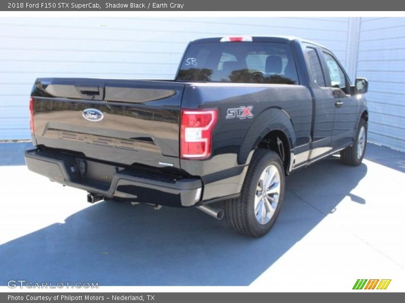 Shadow Black / Earth Gray 2018 Ford F150 STX SuperCab