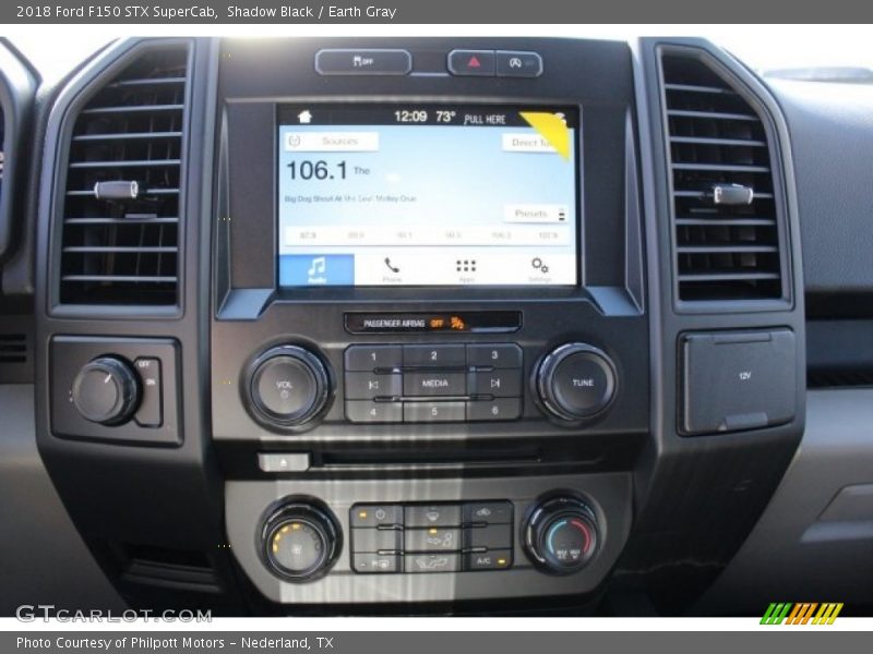 Shadow Black / Earth Gray 2018 Ford F150 STX SuperCab