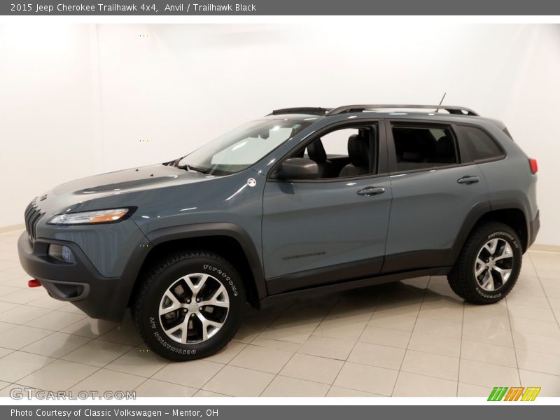 Anvil / Trailhawk Black 2015 Jeep Cherokee Trailhawk 4x4