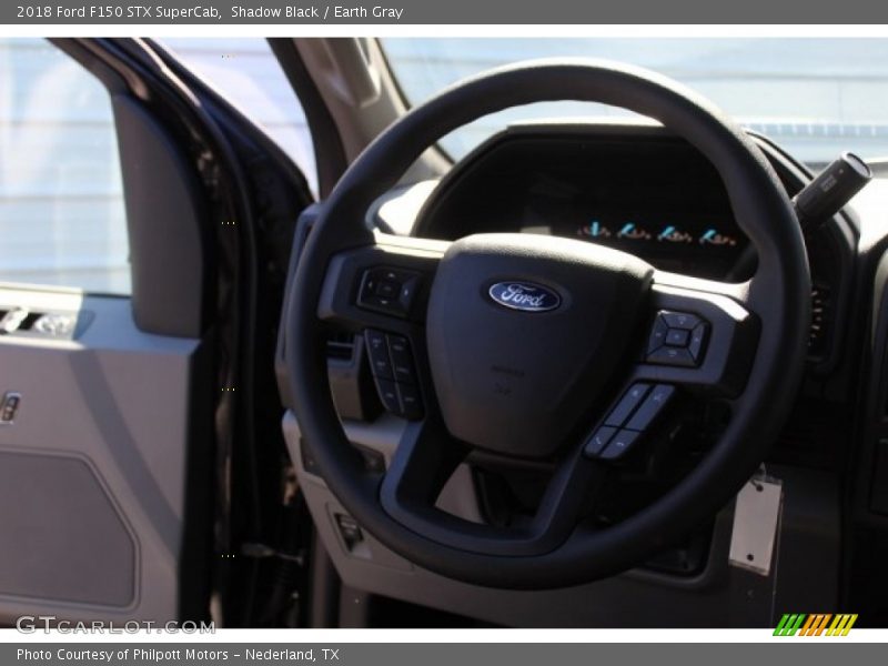 Shadow Black / Earth Gray 2018 Ford F150 STX SuperCab