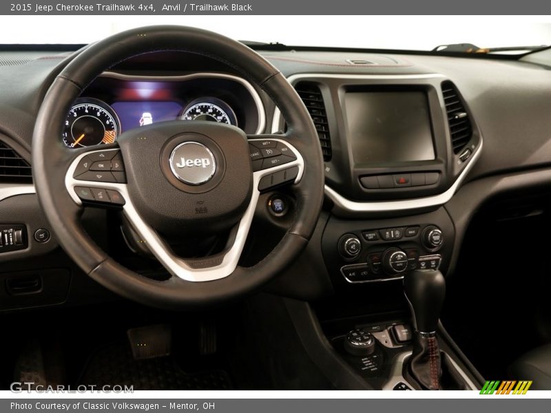Anvil / Trailhawk Black 2015 Jeep Cherokee Trailhawk 4x4