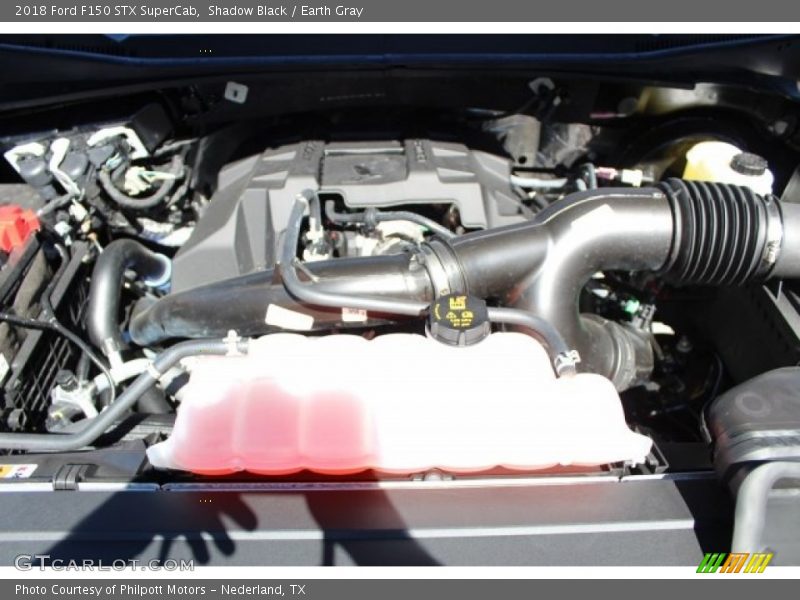 Shadow Black / Earth Gray 2018 Ford F150 STX SuperCab