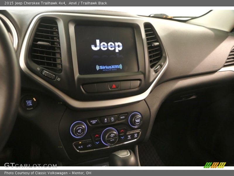 Anvil / Trailhawk Black 2015 Jeep Cherokee Trailhawk 4x4