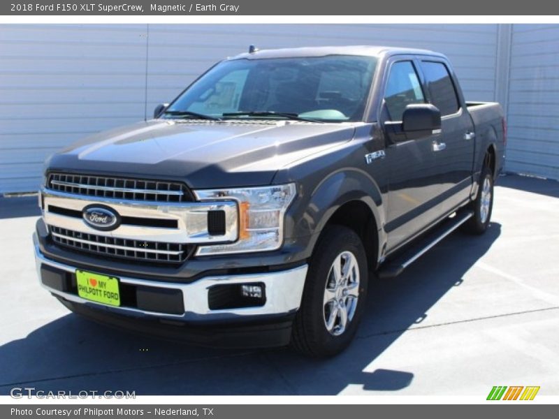 Magnetic / Earth Gray 2018 Ford F150 XLT SuperCrew