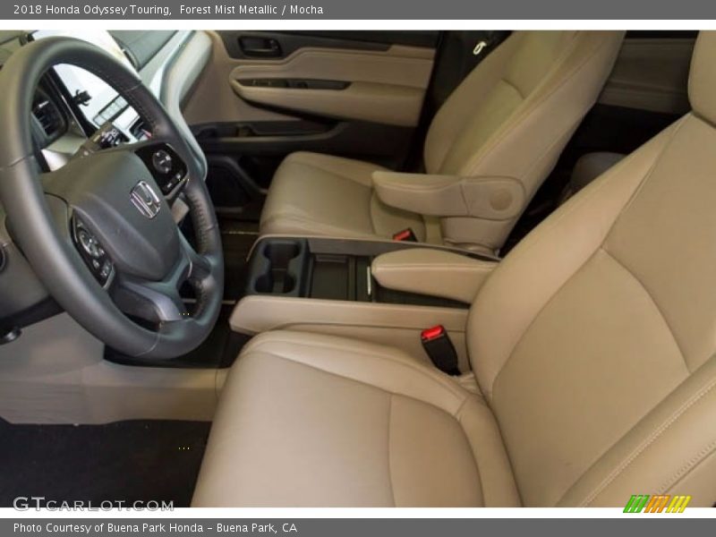 Forest Mist Metallic / Mocha 2018 Honda Odyssey Touring