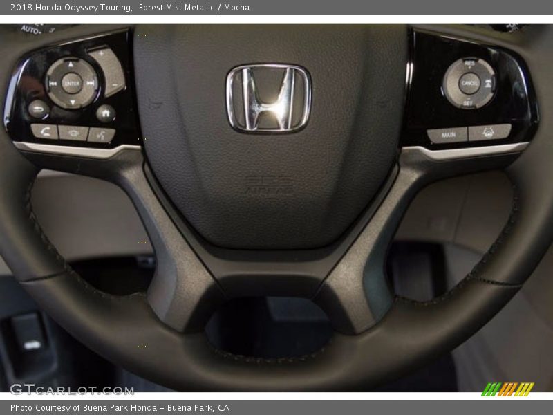 Forest Mist Metallic / Mocha 2018 Honda Odyssey Touring