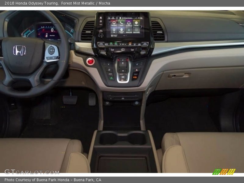 Forest Mist Metallic / Mocha 2018 Honda Odyssey Touring