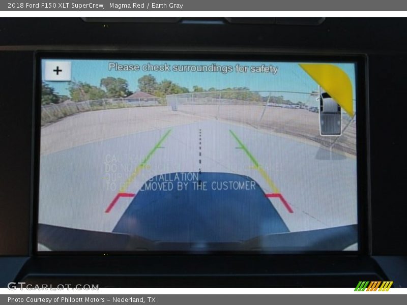 Magma Red / Earth Gray 2018 Ford F150 XLT SuperCrew