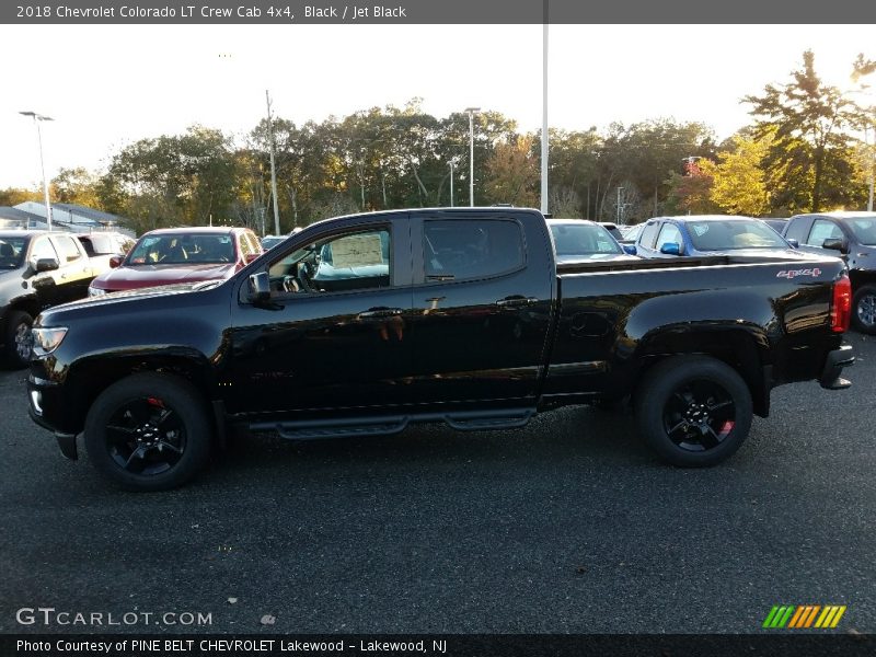 Black / Jet Black 2018 Chevrolet Colorado LT Crew Cab 4x4