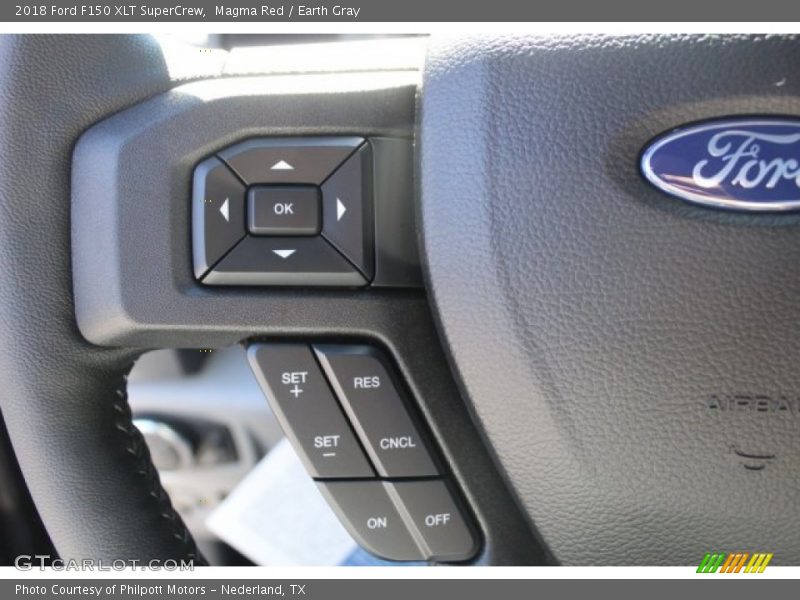 Magma Red / Earth Gray 2018 Ford F150 XLT SuperCrew