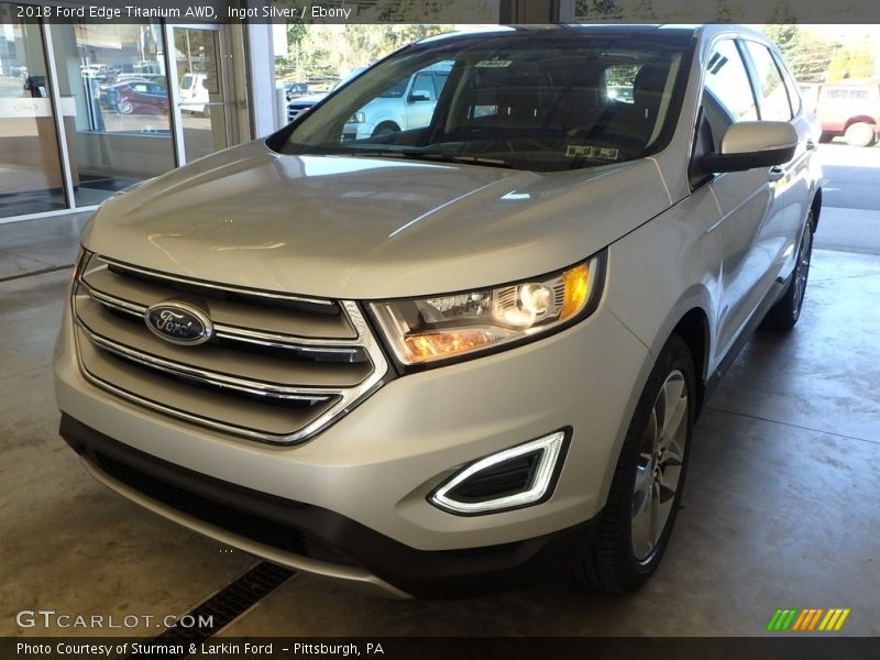  2018 Edge Titanium AWD Ingot Silver
