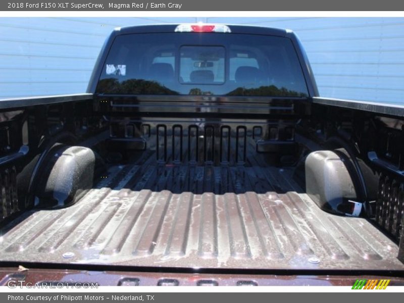 Magma Red / Earth Gray 2018 Ford F150 XLT SuperCrew