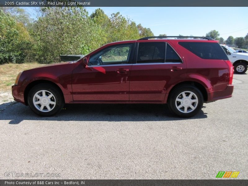 Red Line / Light Neutral 2005 Cadillac SRX V6