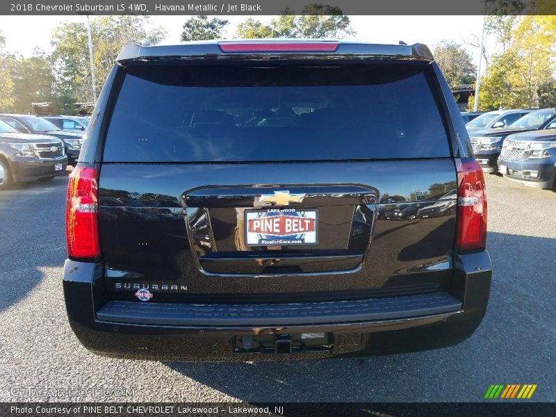 Havana Metallic / Jet Black 2018 Chevrolet Suburban LS 4WD