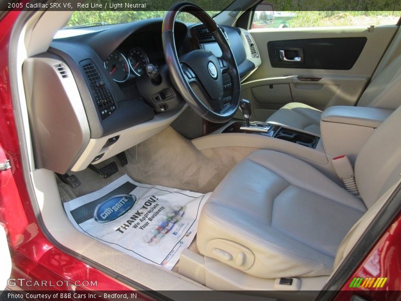Red Line / Light Neutral 2005 Cadillac SRX V6