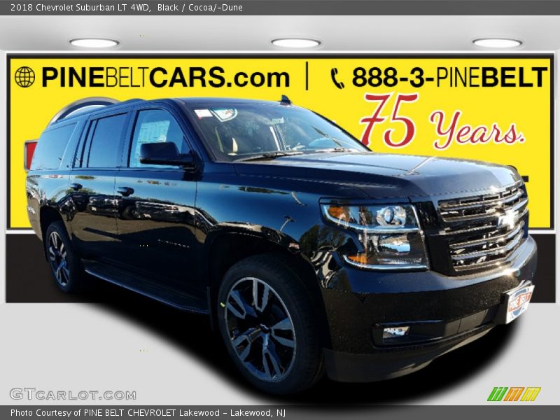 Black / Cocoa/­Dune 2018 Chevrolet Suburban LT 4WD