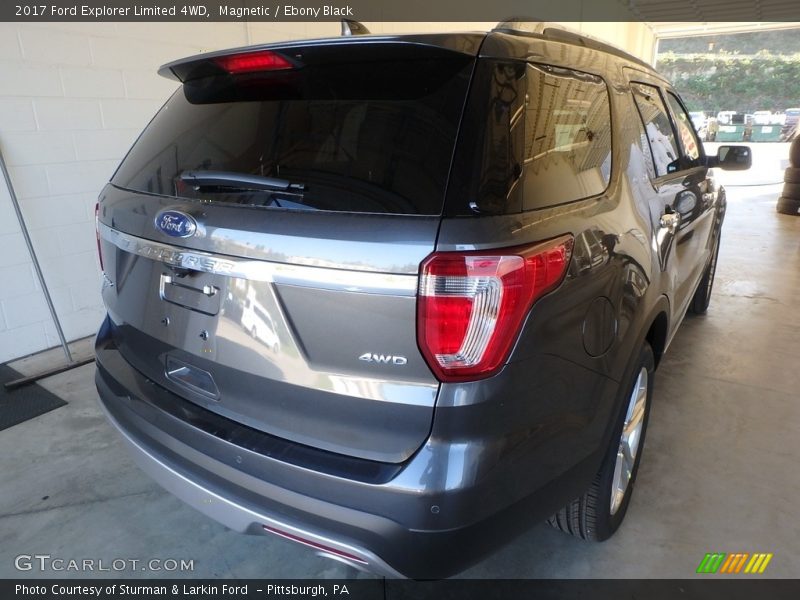 Magnetic / Ebony Black 2017 Ford Explorer Limited 4WD