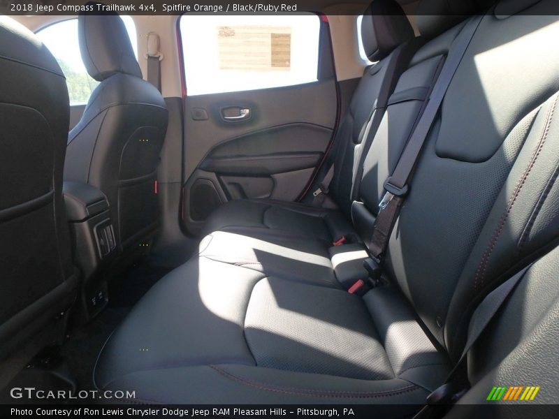 Spitfire Orange / Black/Ruby Red 2018 Jeep Compass Trailhawk 4x4