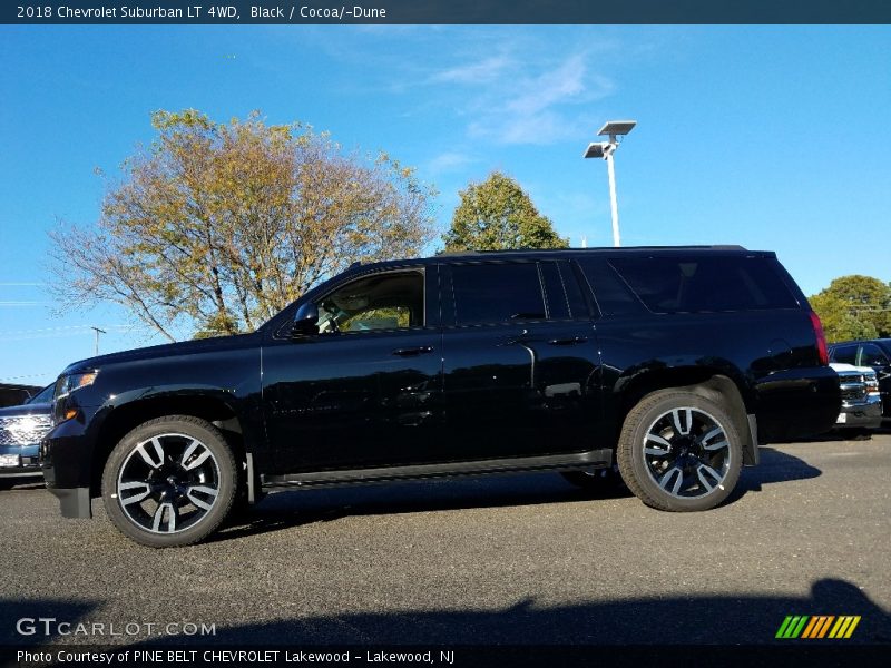  2018 Suburban LT 4WD Black