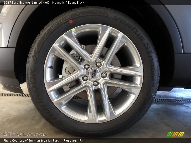 Magnetic / Ebony Black 2017 Ford Explorer Limited 4WD