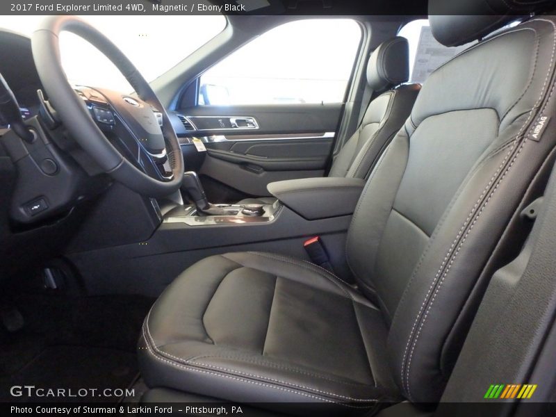 Magnetic / Ebony Black 2017 Ford Explorer Limited 4WD