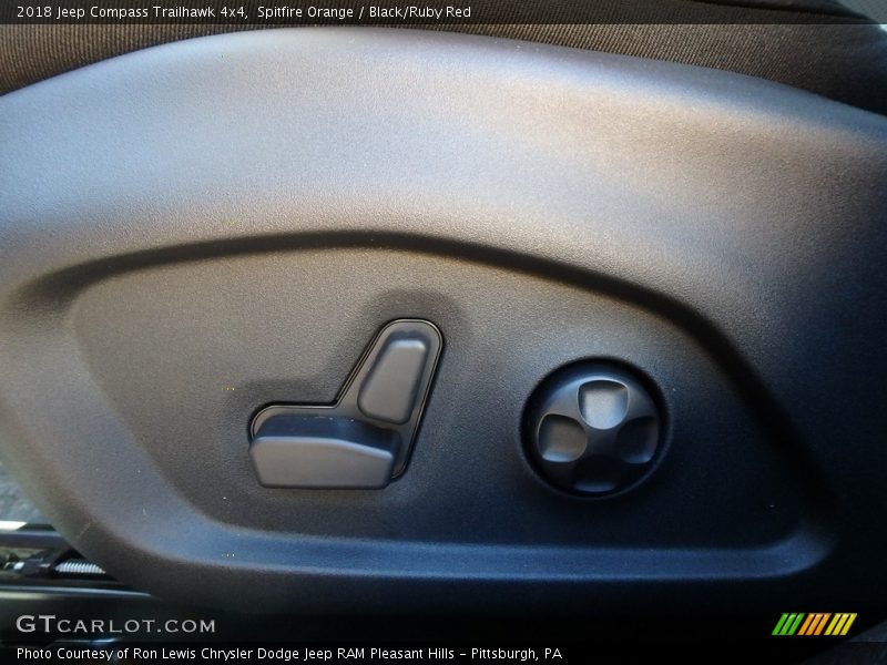 Spitfire Orange / Black/Ruby Red 2018 Jeep Compass Trailhawk 4x4