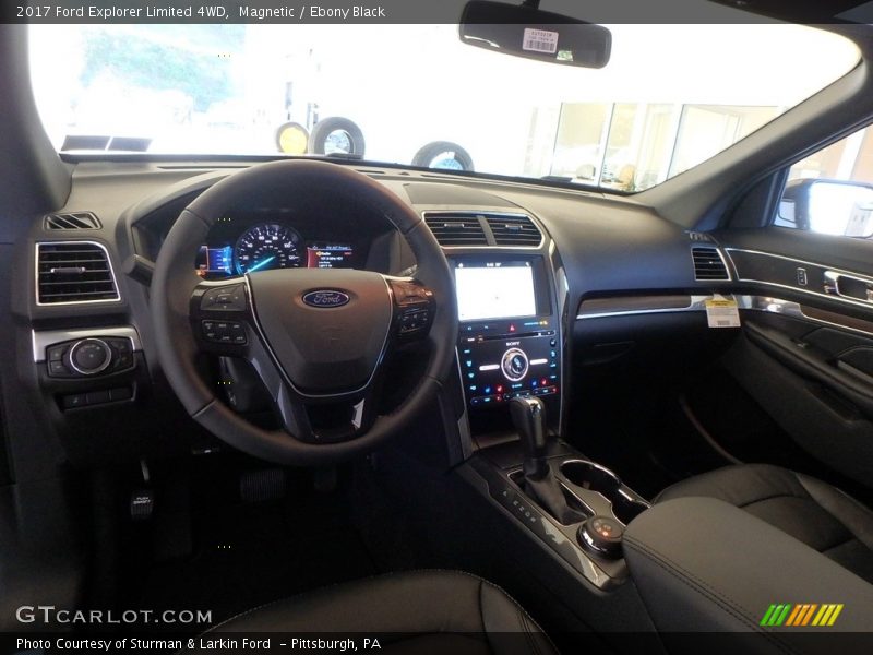 Magnetic / Ebony Black 2017 Ford Explorer Limited 4WD