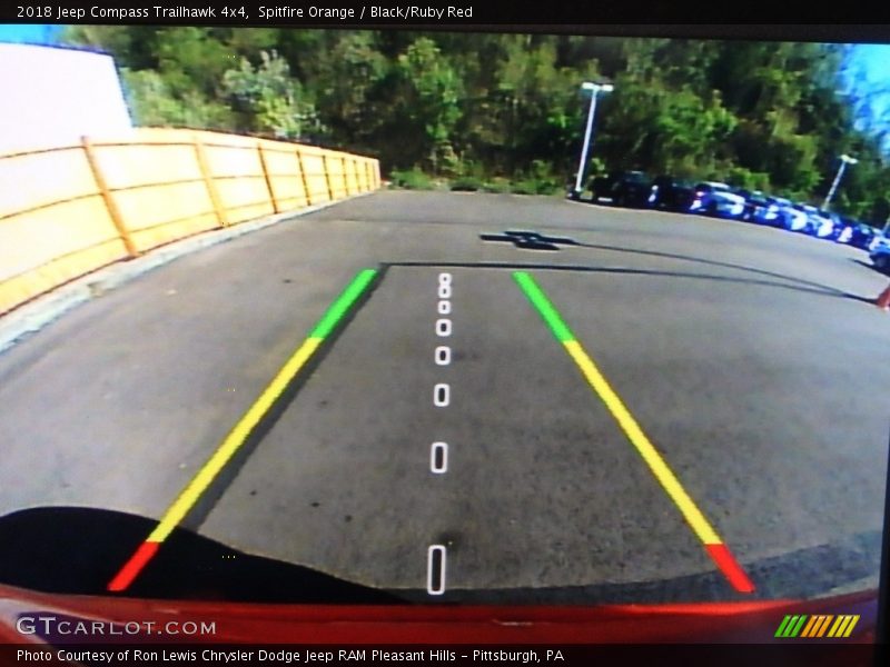 Spitfire Orange / Black/Ruby Red 2018 Jeep Compass Trailhawk 4x4