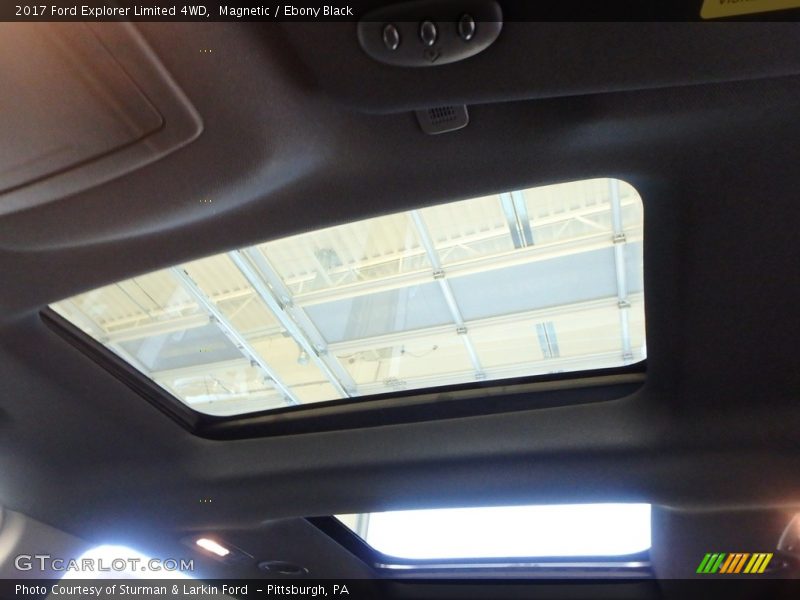 Magnetic / Ebony Black 2017 Ford Explorer Limited 4WD