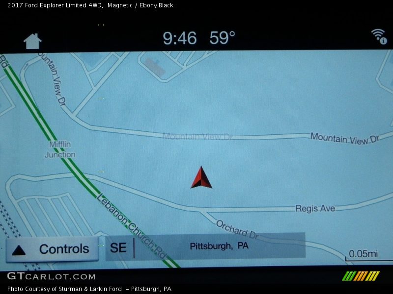 Magnetic / Ebony Black 2017 Ford Explorer Limited 4WD