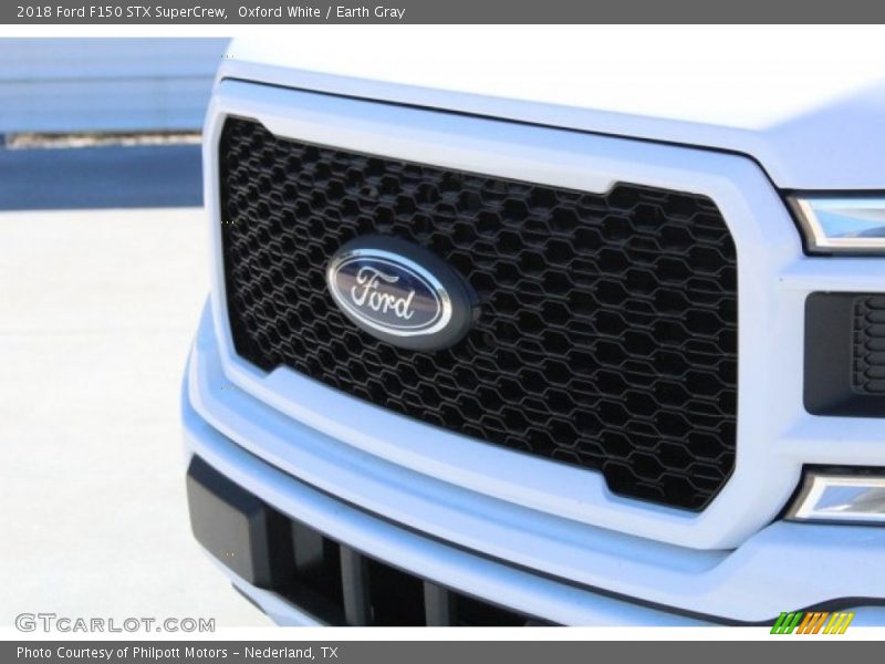 Oxford White / Earth Gray 2018 Ford F150 STX SuperCrew