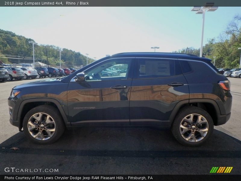 Rhino / Black 2018 Jeep Compass Limited 4x4