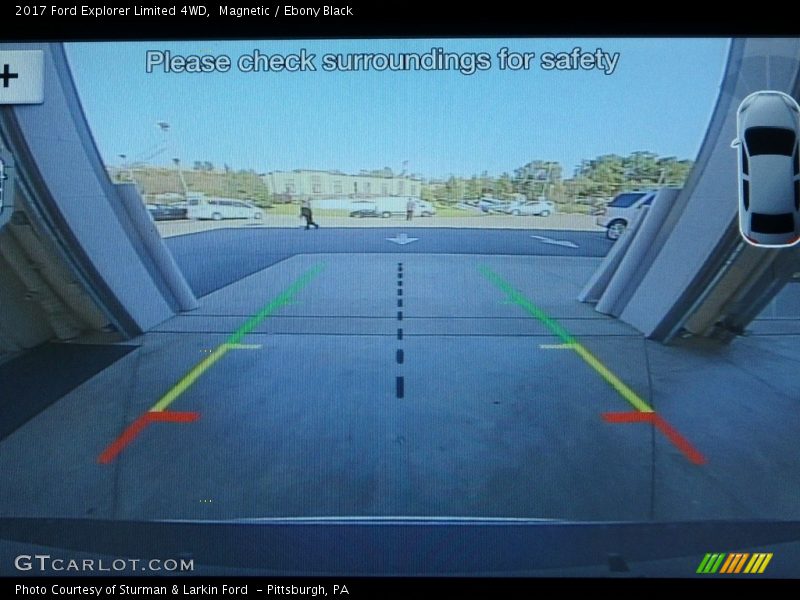 Magnetic / Ebony Black 2017 Ford Explorer Limited 4WD