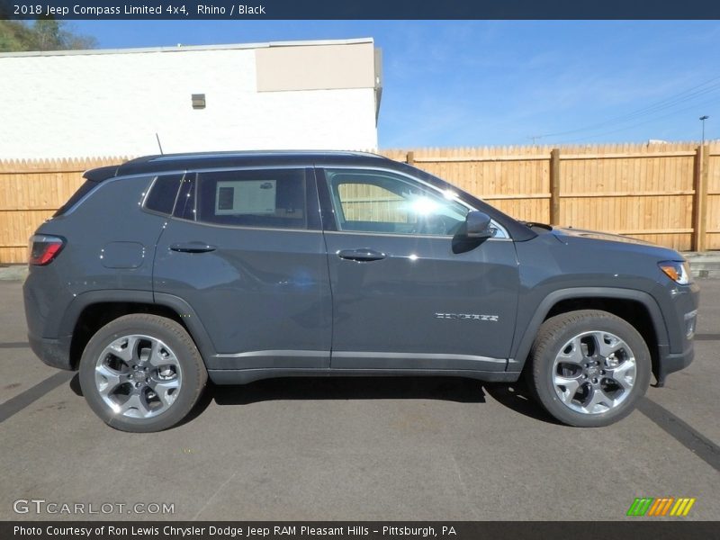 Rhino / Black 2018 Jeep Compass Limited 4x4