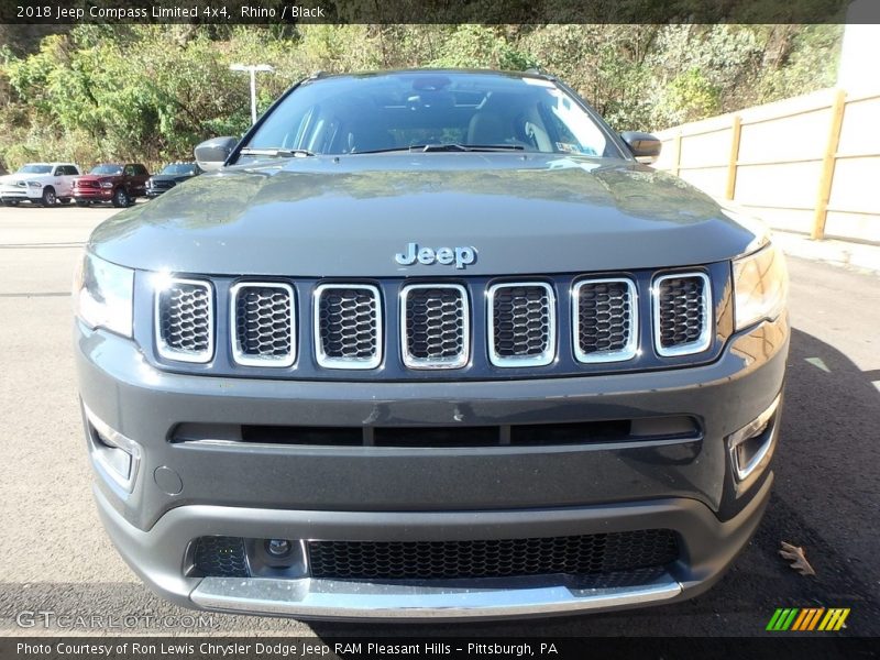 Rhino / Black 2018 Jeep Compass Limited 4x4