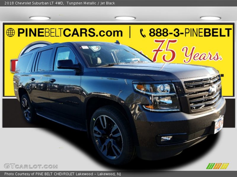 Tungsten Metallic / Jet Black 2018 Chevrolet Suburban LT 4WD