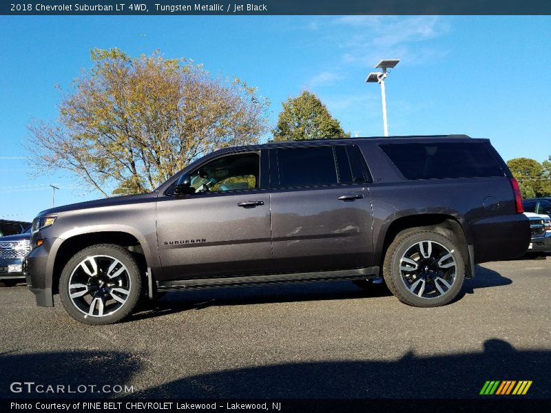Tungsten Metallic / Jet Black 2018 Chevrolet Suburban LT 4WD