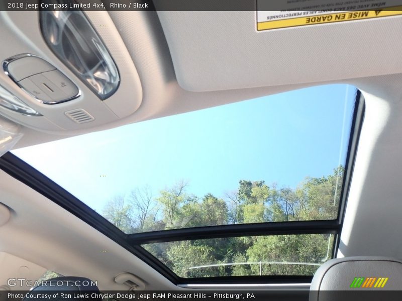 Rhino / Black 2018 Jeep Compass Limited 4x4