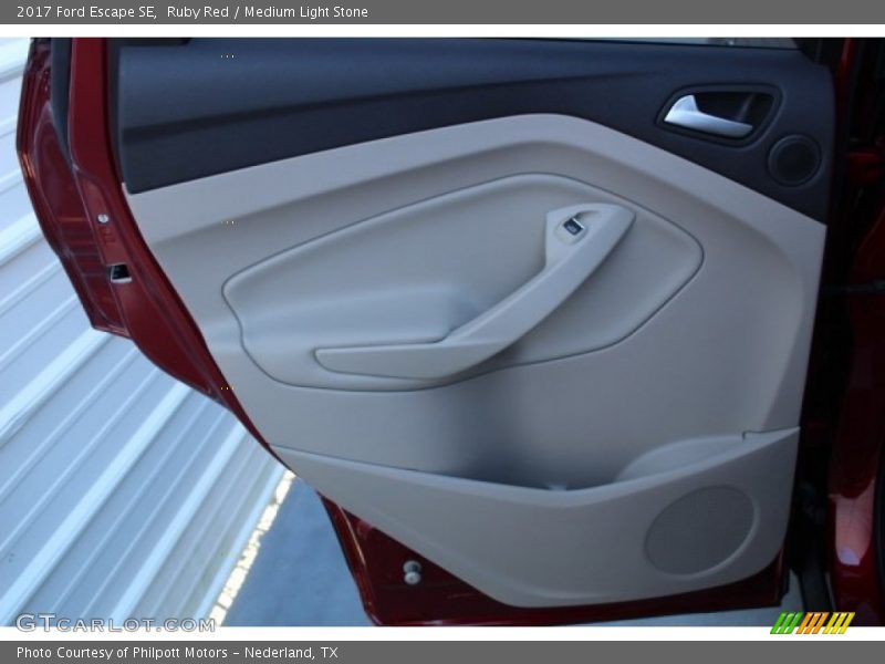 Ruby Red / Medium Light Stone 2017 Ford Escape SE