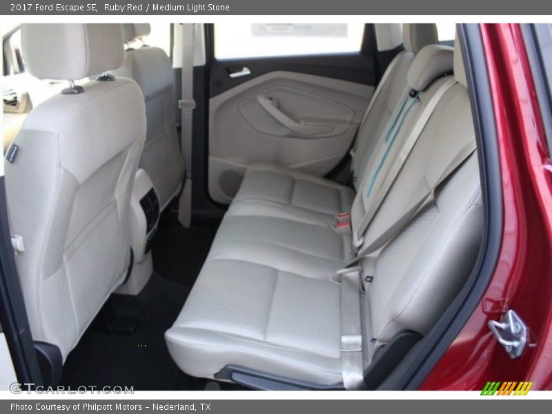 Ruby Red / Medium Light Stone 2017 Ford Escape SE