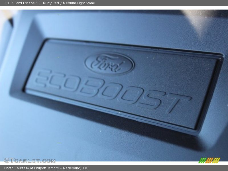 Ruby Red / Medium Light Stone 2017 Ford Escape SE
