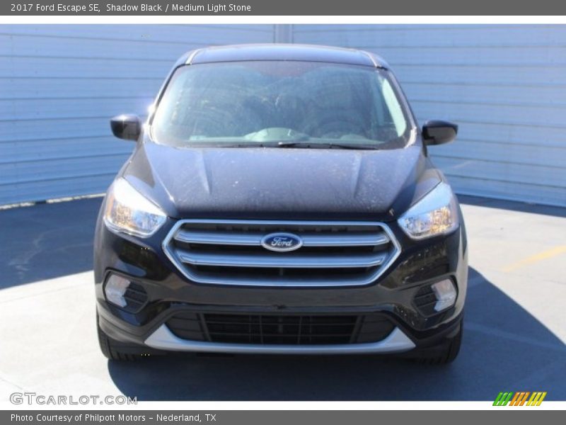 Shadow Black / Medium Light Stone 2017 Ford Escape SE